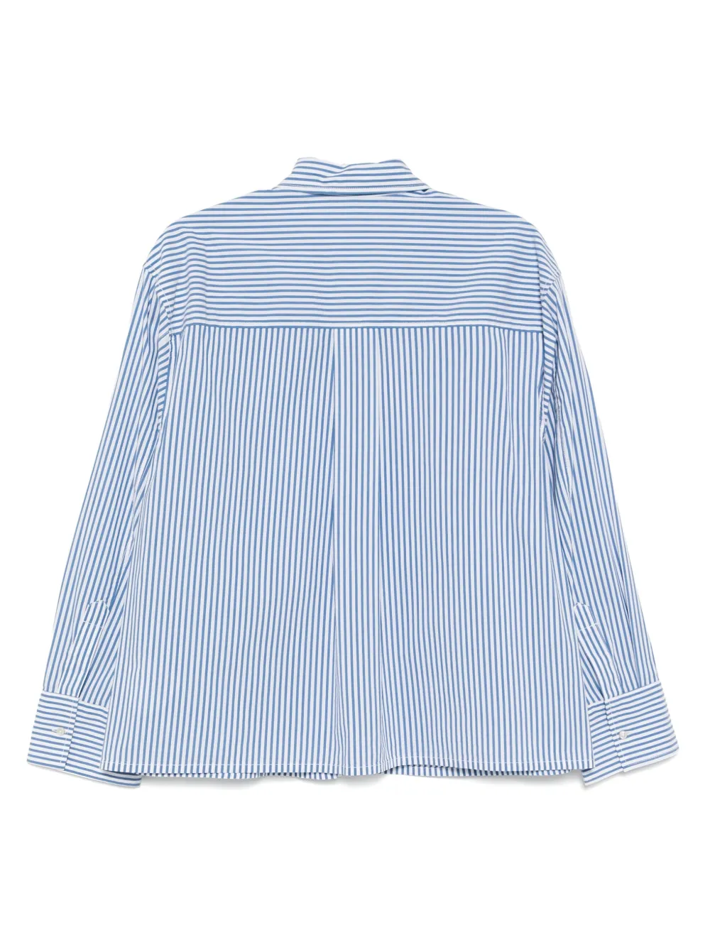 Izzue Blouse met geborduurd logo - Blauw