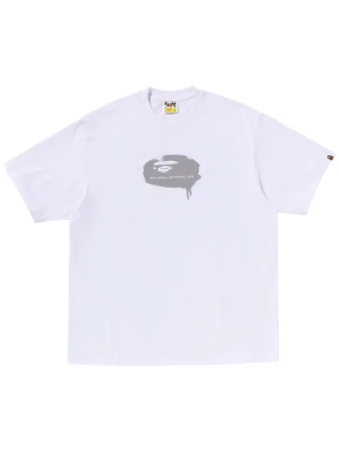 A BATHING APE® logo-print T-shirt 