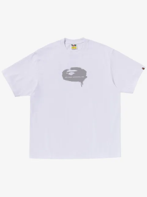 A BATHING APE® t-shirt à logo imprimé
