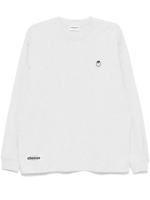 CHOCOOLATE logo-patch T-shirt