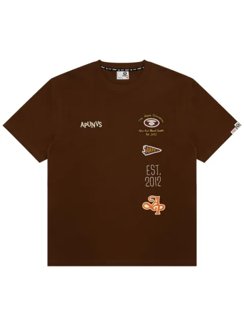 AAPE BY *A BATHING APE® text-print T-shirt 