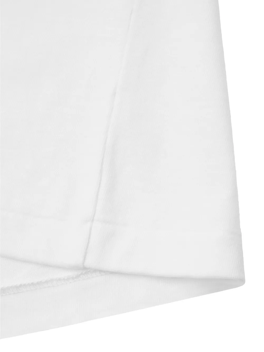 Comme Des Garçons Play Kids T-shirt met logoprint Wit