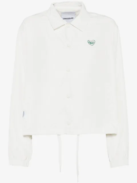 CHOCOOLATE veste à logo imprimé