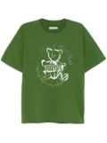 izzue graphic-print T-shirt - Green