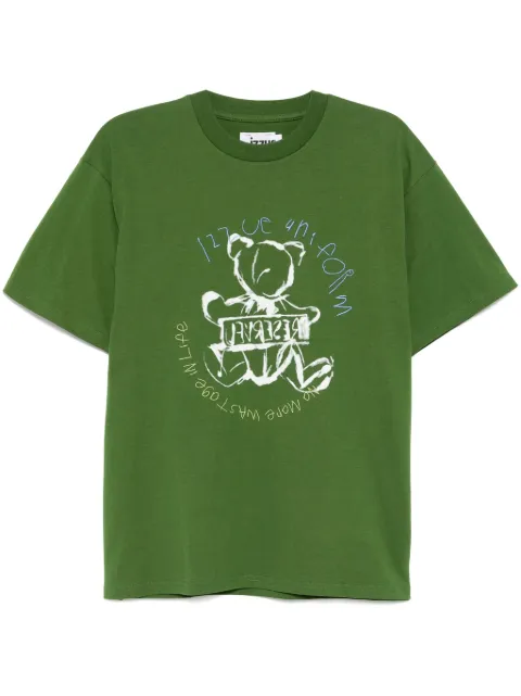 izzue playera con estampado gráfico