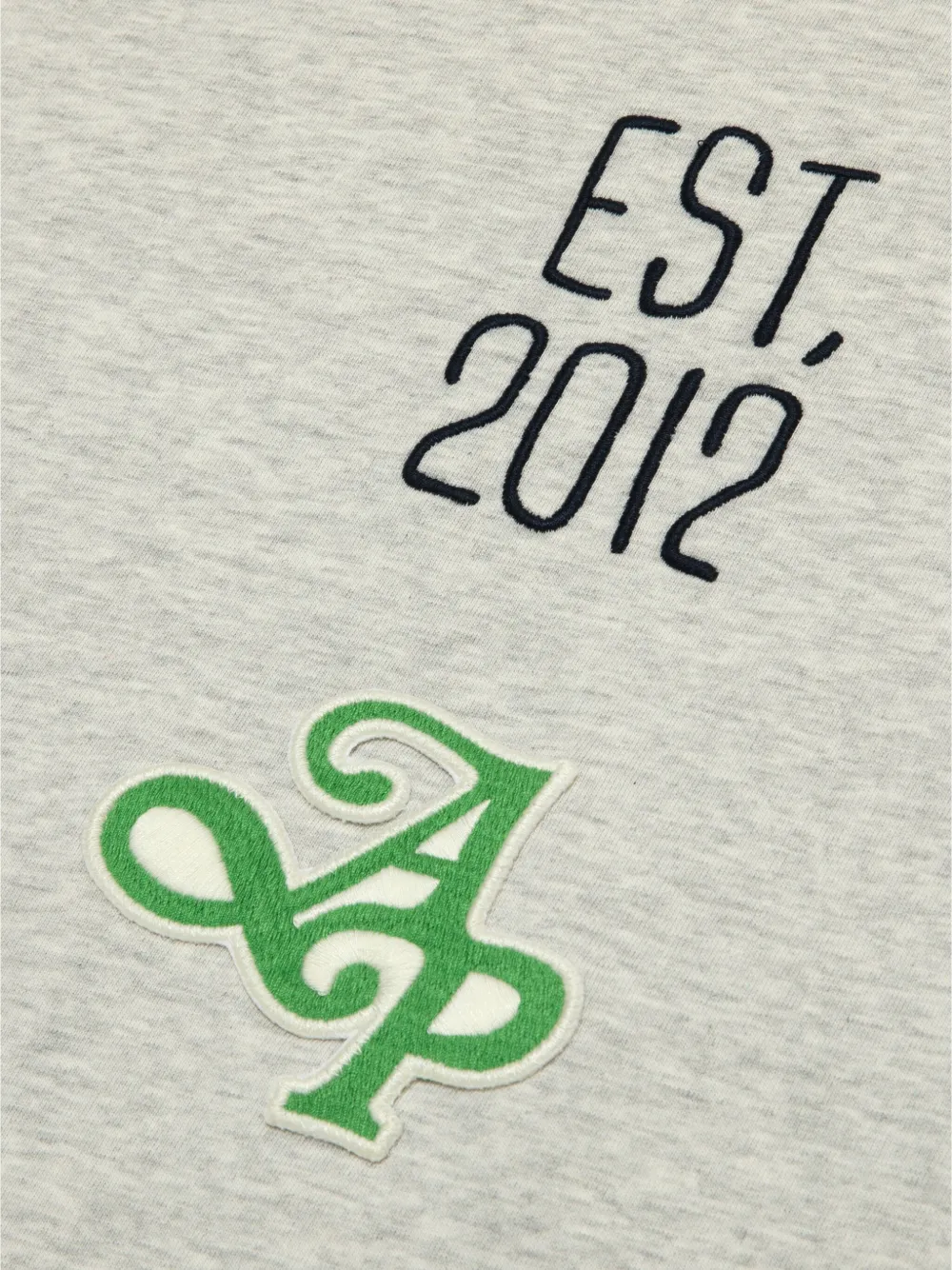 AAPE BY *A BATHING APE T-shirt met print Grijs