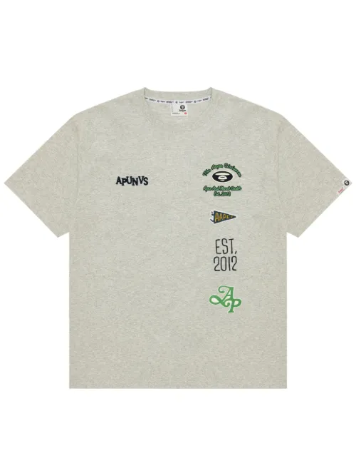 T-shirt à imprimé texte - AAPE BY *A BATHING APE® - Modalova