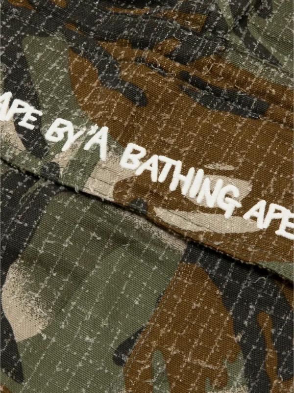 AAPE BY *A BATHING APE® カモフラージュ パンツ | グリーン | FARFETCH JP