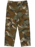 AAPE BY *A BATHING APE® camouflage-print trousers - Green