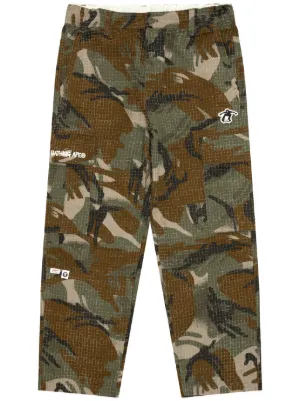 A BATHING APE® カモフラージュ トラックパンツ | グリーン | FARFETCH JP
