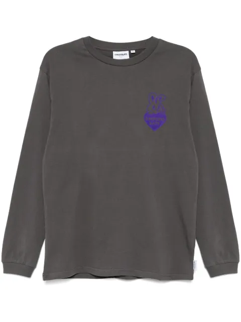 CHOCOOLATE rabbit graphic long-sleeved T-shirt