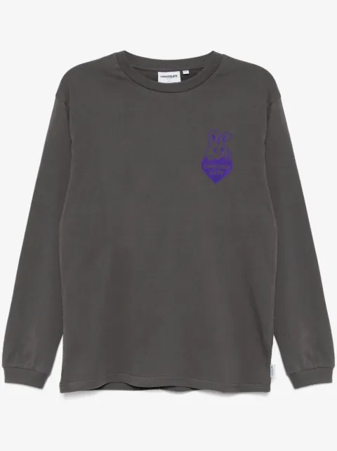 CHOCOOLATE rabbit graphic long-sleeved T-shirt