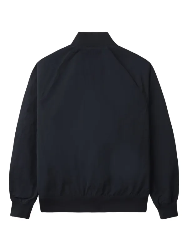 ジャケット・アウター Fred Perry Jersey Bomber Neck Jacket Fred Perry Tennis Bomber Jacket | Blue | FARFETCH