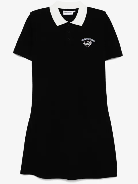 CHOCOOLATE vestido con logo bordado