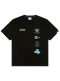 AAPE BY *A BATHING APE® text-print T-shirt - Black
