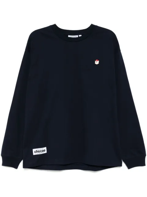 CHOCOOLATE logo-patch T-shirt