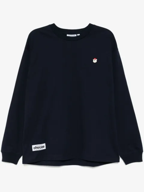 CHOCOOLATE logo-patch T-shirt