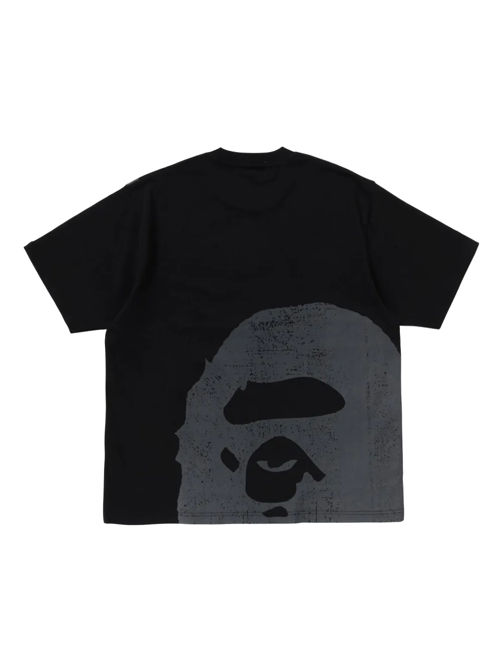 A BATHING APE® T-shirt met logoprint - Zwart