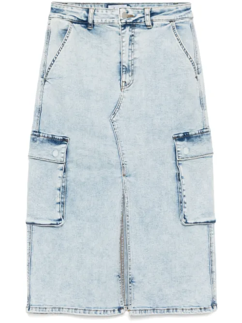 Jupe en jean à poches cargo - izzue - Modalova