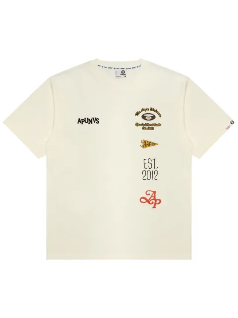 AAPE BY *A BATHING APE® text-print T-shirt 