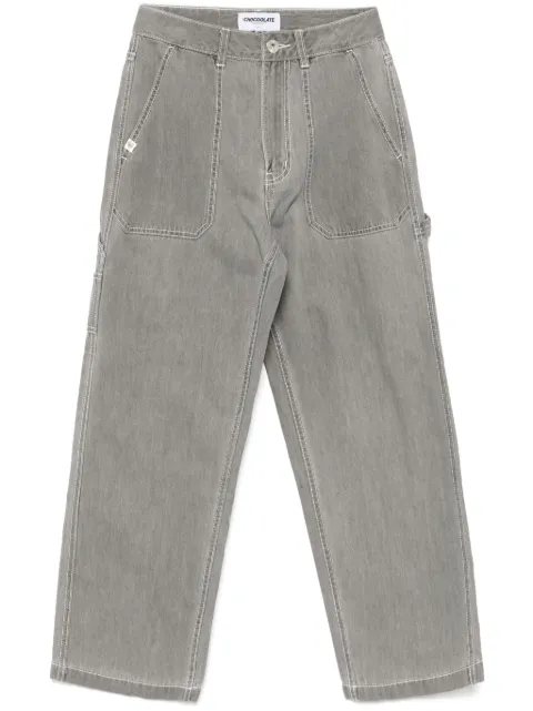 CHOCOOLATE jeans anchos estilo worker