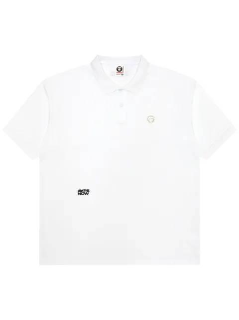 AAPE BY *A BATHING APE® cotton polo shirt