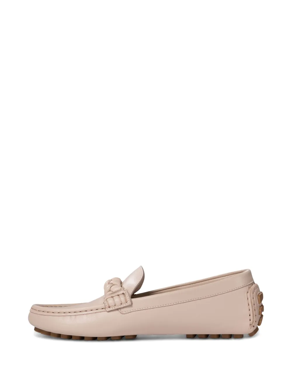 Gianvito Rossi Leren loafers Roze