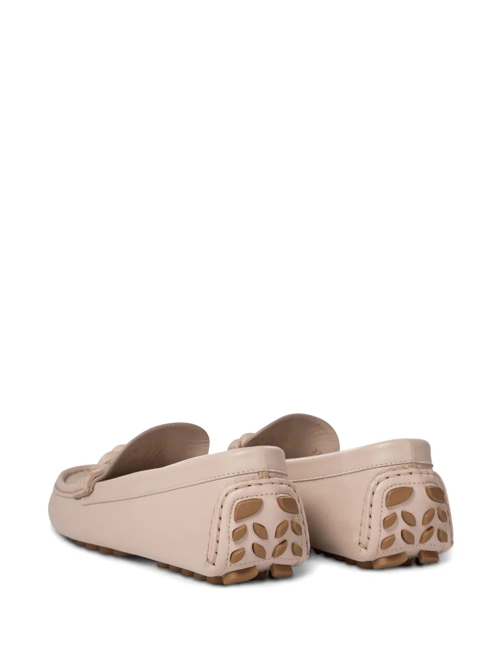 Gianvito Rossi Leren loafers Roze