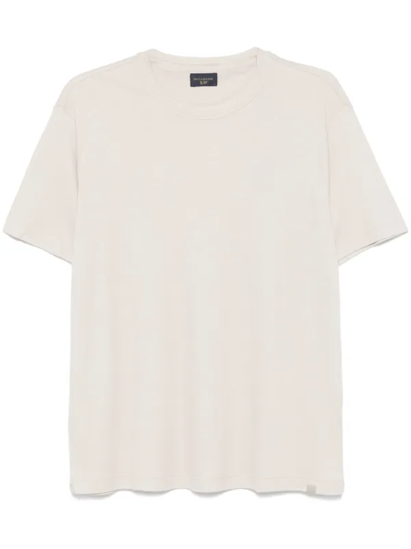 Paul & Shark Crew-neck T-shirt in Neutrals