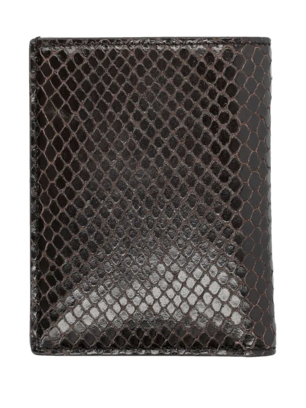 TOM FORD python-print Wallet | Brown | FARFETCH