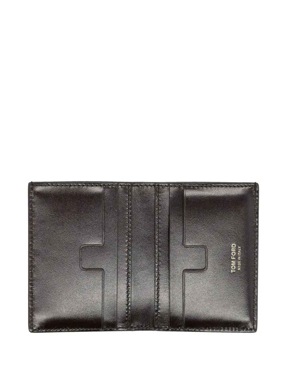 Tom Ford Python-print Wallet In Brown