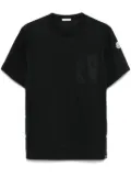 Moncler patch-pocket cotton T-shirt - Black