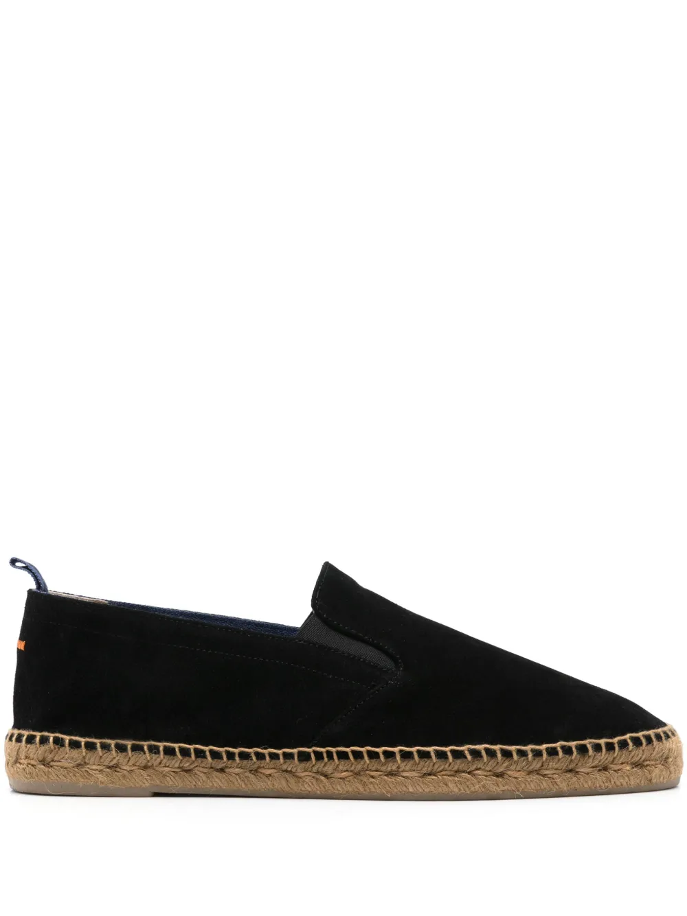 Castañer Suède espadrilles Blauw