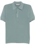 Canali textured polo shirt - Green