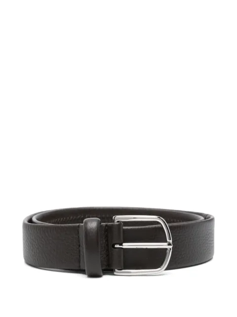 Canali leather belt 