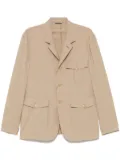 Canali single-breasted blazer - Neutrals