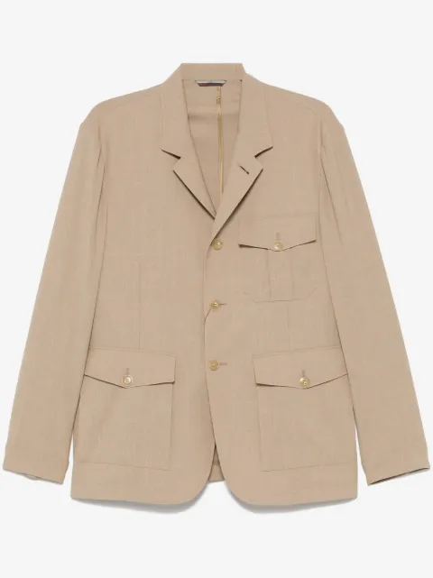 Canali blazer à simple boutonnage