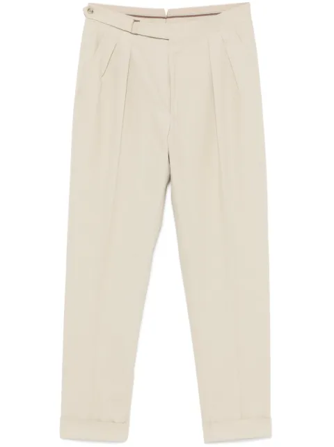 Canali pantalones plisados