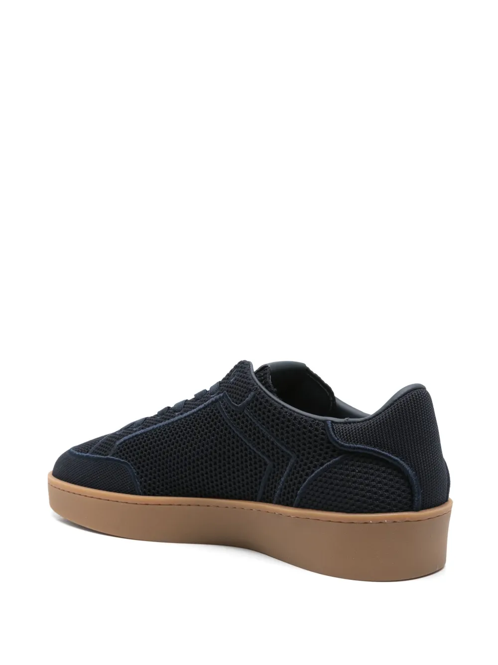 Canali Mesh sneakers Blauw