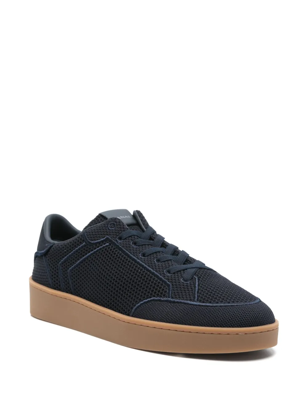 Canali Mesh sneakers Blauw