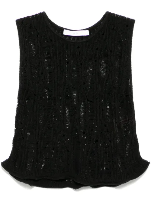 IRO haut Crochet - Noir - IRO - Modalova