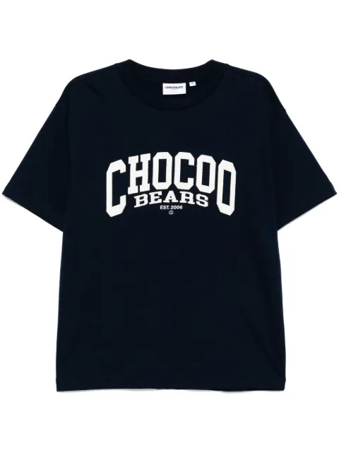 CHOCOOLATE logo-patch T-shirt