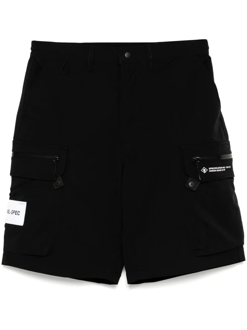 logo-patch cargo shorts