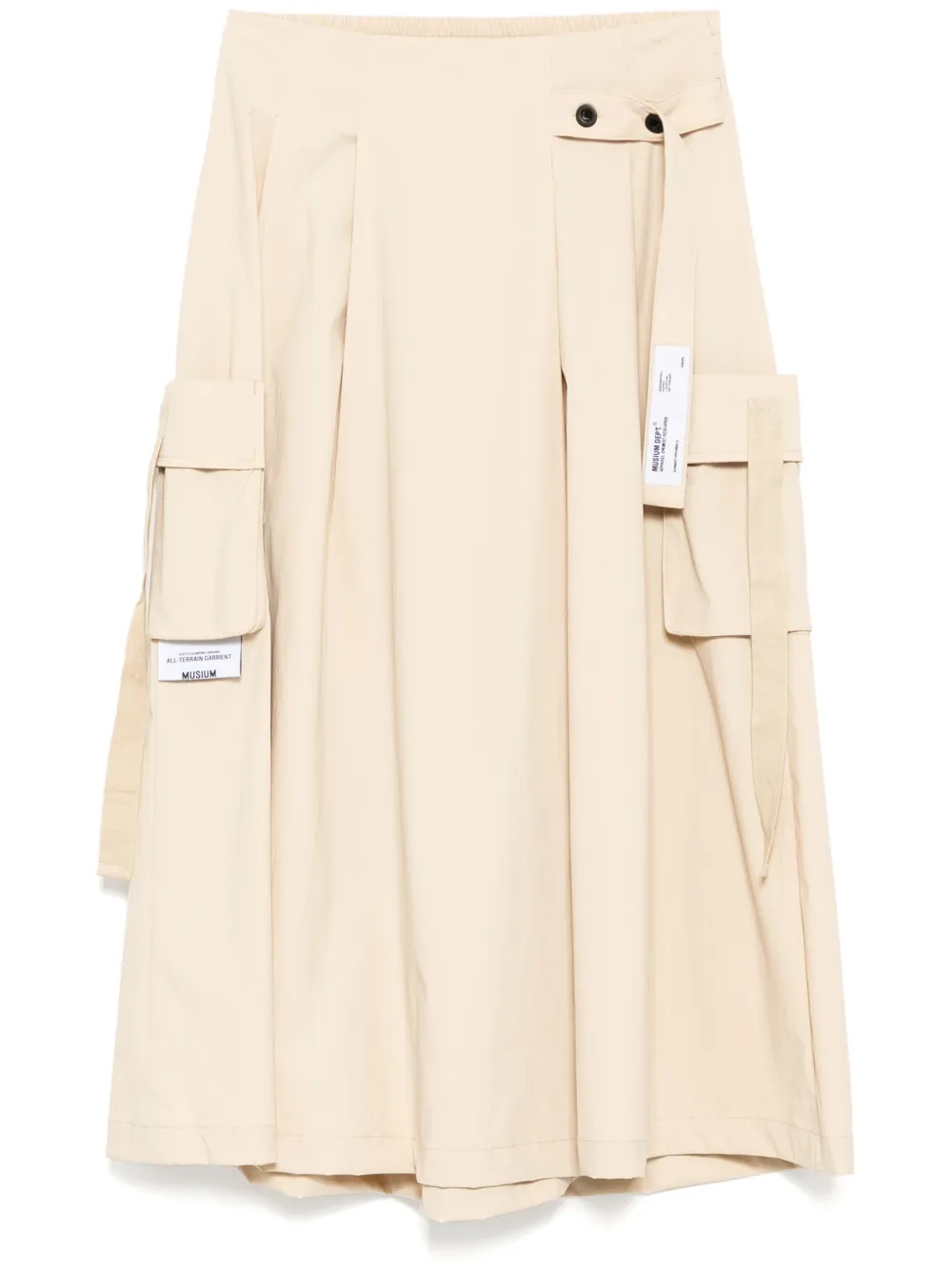 Musium Div. cargo skirt Beige