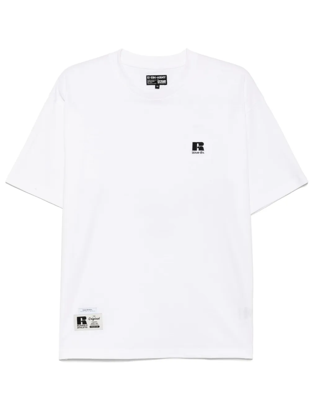 logo-embroidered T-shirt