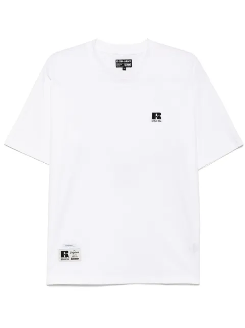 izzue logo-embroidered T-shirt