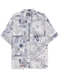 Musium Div. graphic-print shirt - Blue