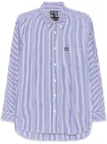 izzue striped shirt - White