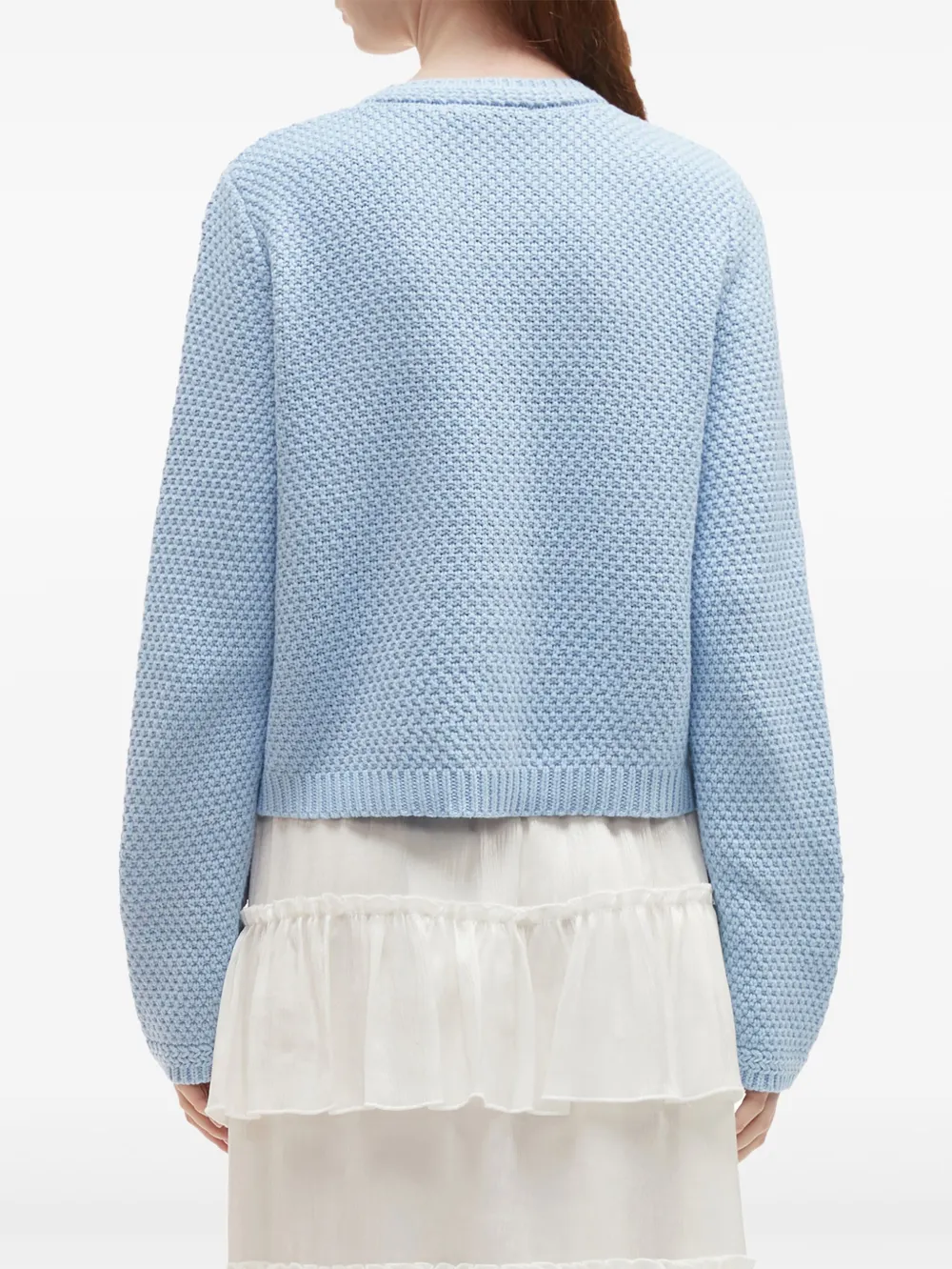 b+ab Vest met opgestikte zak Blauw