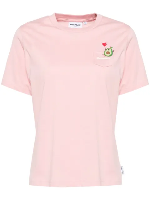 CHOCOOLATE Avocado-motif T-shirt